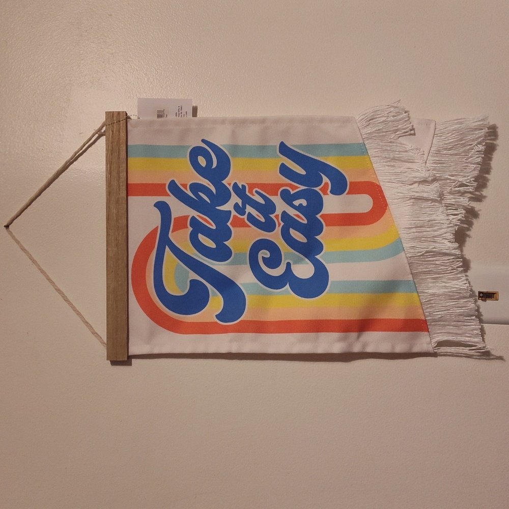 New View Gifts Take It Easy Hanging Wall Tapestry
